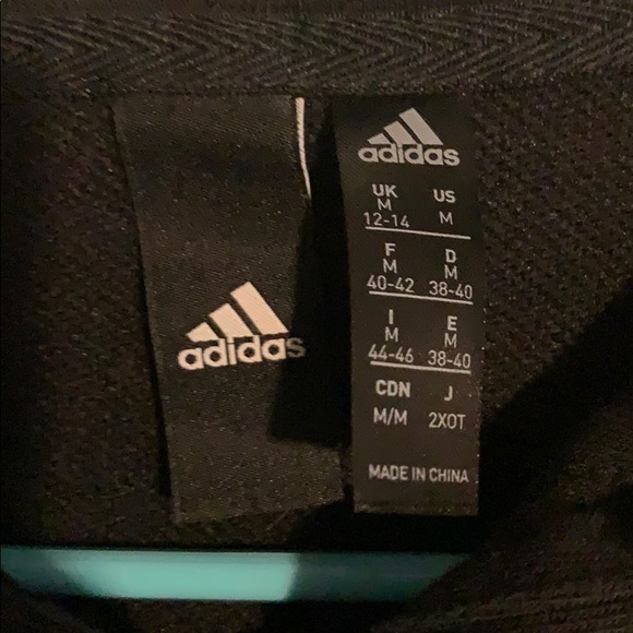 Adidas zipper up sweatshirt 🌸 Like new! - Picture 3 of 4
